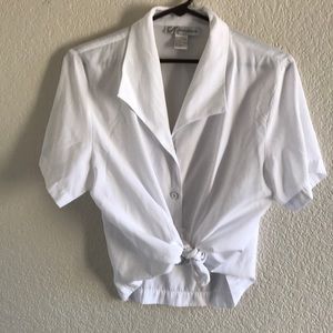 Cute white vintage blouse